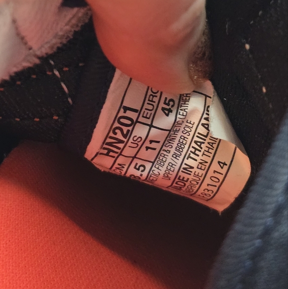 Onitsuka Tiger by Asics Ultimate 81 EX navy sporty Blockcore sneakers MENS 11 - Picture 5 of 9